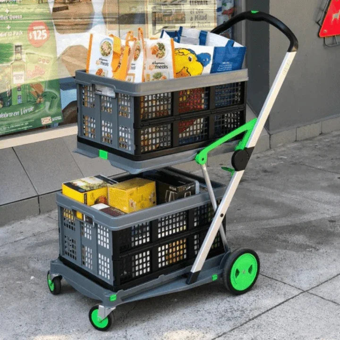 Carrinho de Compras Dobrável e Portátil - CompactMarket