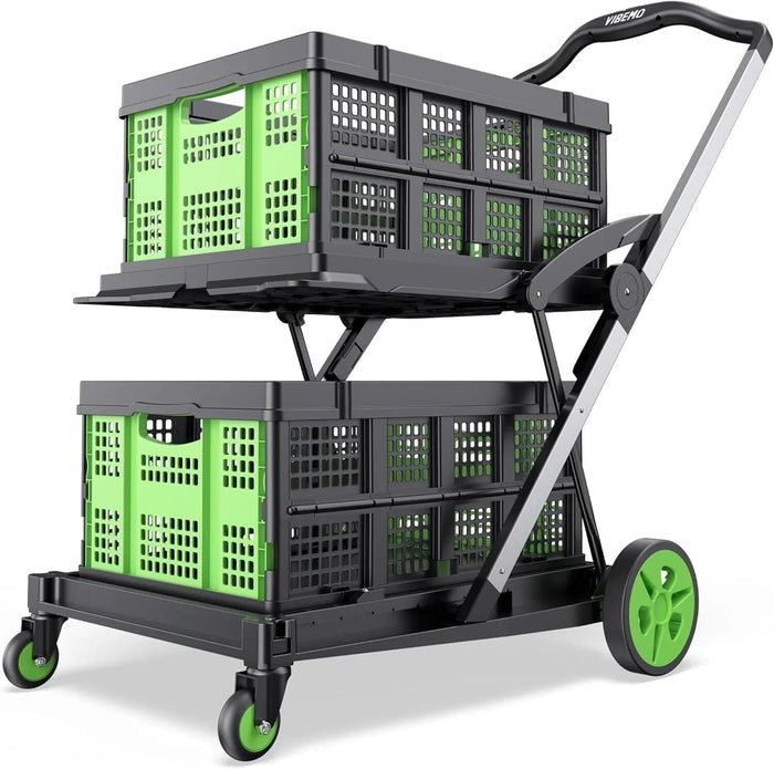 Carrinho de Compras Dobrável e Portátil - CompactMarket